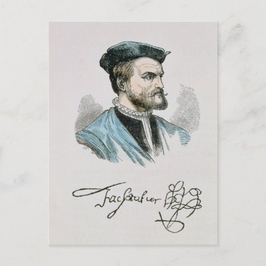 Jacques Cartier Postkarte (Vorderseite)