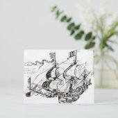 Jacques-Cartier-Schiff "Rarete Indes" Postkarte (Stehend Vorderseite)