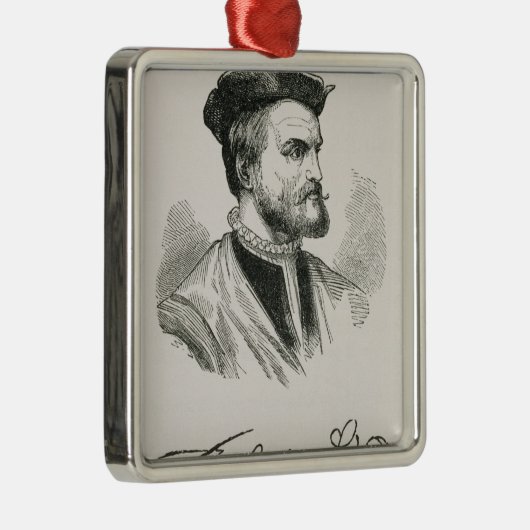 Jacques Cartier Silbernes Ornament (Rechts)