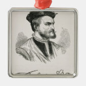 Jacques Cartier Silbernes Ornament (Vorne)