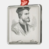 Jacques Cartier Silbernes Ornament (Links)