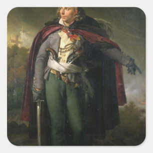 Jacques Cathelineau 1824 Quadratischer Aufkleber