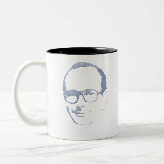 Jacques Chirac (Politiker) Zweifarbige Tasse (Links)