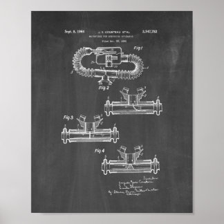 Jacques Cousteau Mouthpiece For Breathing Apparatu Poster