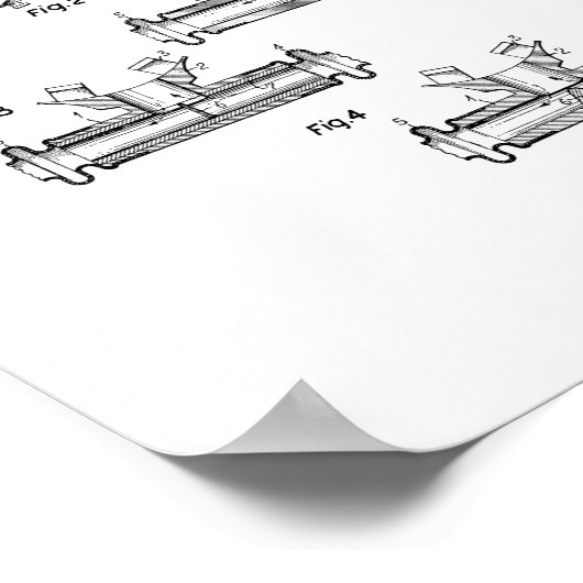 Jacques Cousteau Mundstück zum Atmen Apparatu Poster (Ecke)