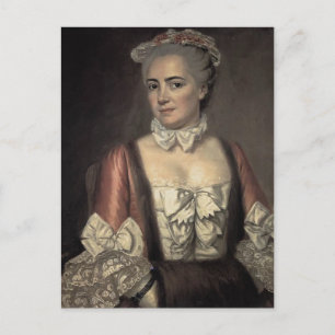 Jacques David - Portrait von Marie Francoise Buron Postkarte