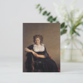 Jacques David- Robertine Tourteau Postkarte (Stehend Vorderseite)