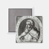 Jacques de Molay Master of Knights Templars Magnet (Vorderseite/Rückseite)