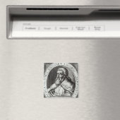 Jacques de Molay Master of Knights Templars Magnet (In Situ (Geschirrspüler))