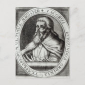 Jacques de Molay Master of Knights Templars Postkarte (Vorderseite)