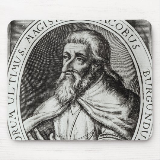 Jacques de Molay-Meister der Ritter Templars Mousepad (Vorne)
