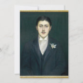 Jacques-Émile Blanche - Marcel Proust Einladung (Vorderseite)