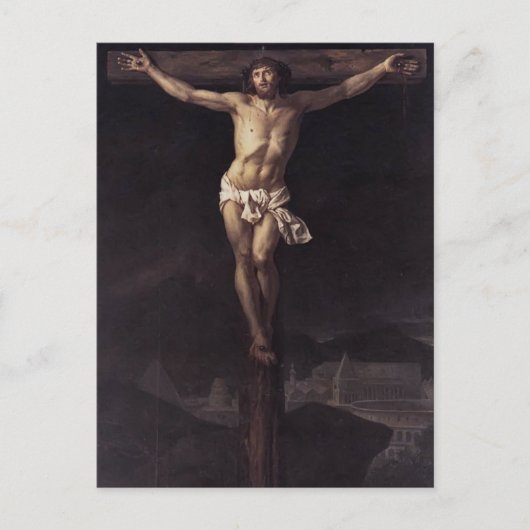 Jacques-Louis David- Christus am Kreuz Postkarte (Vorderseite)