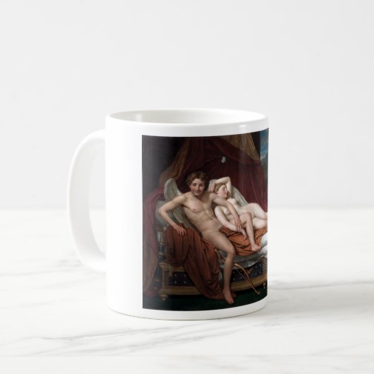 Jacques-Louis David Cupid und Psyche Kaffeetasse (Vorderseite Links)