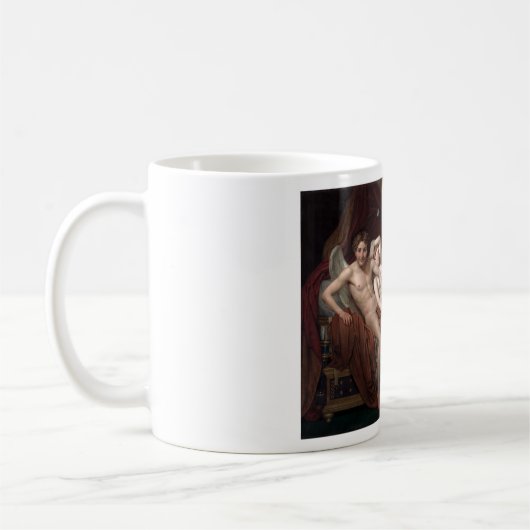 Jacques-Louis David Cupid und Psyche Kaffeetasse (Links)