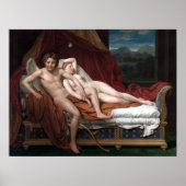 Jacques-Louis David Cupid und Psyche Poster (Vorne)