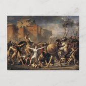Jacques-Louis David - Die Sabine Women Postkarte (Vorderseite)