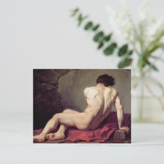 Jacques-Louis David - Patrocles Postkarte (Stehend Vorderseite)