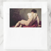 Jacques-Louis David - Patrocles Rechteckiger Aufkleber (Tasche)