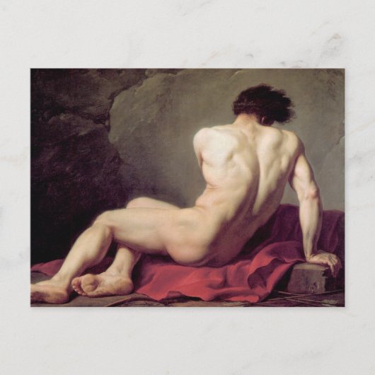 Jacques-Louis David - Patroklos Postkarte (Vorderseite)