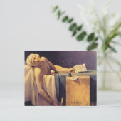 Jacques-Louis David Tod von Marat Postkarte (Stehend Vorderseite)