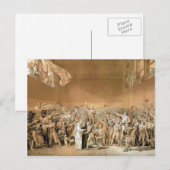 Jacques-Louis - Tennis Court Oath, 20. Juni 1789 Postkarte (Vorne/Hinten)