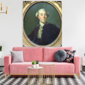 Jacques Necker c.1781 Leinwanddruck (Insitu (Wohnzimmer))
