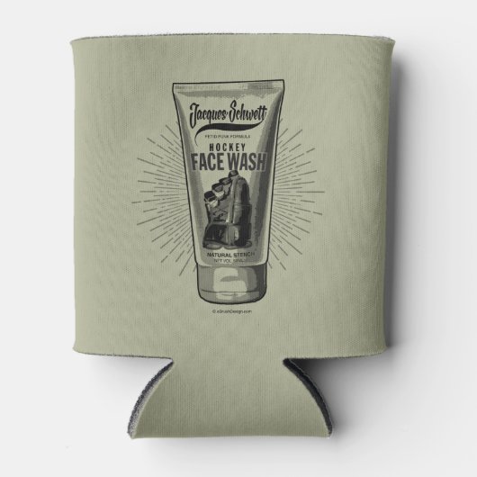 Jacques Schwett Hockey Face Wash Dosenkühler (Vorderseite)