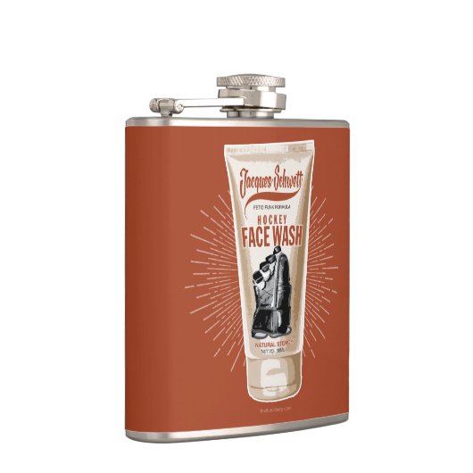 Jacques Schwett Hockey Face Wash Flachmann (Rechts)