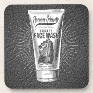 Jacques Schwett Hockey Face Wash Untersetzer
