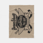 Jacques Schwett Hockey Pro Shop Fleecedecke (Vorderseite)