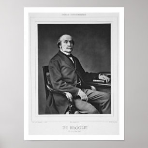 Jacques Victor Albert de Broglie (1821-1901), von Poster