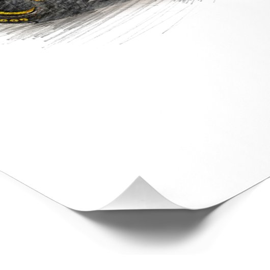 Jacques Villeneuve Poster (Ecke)