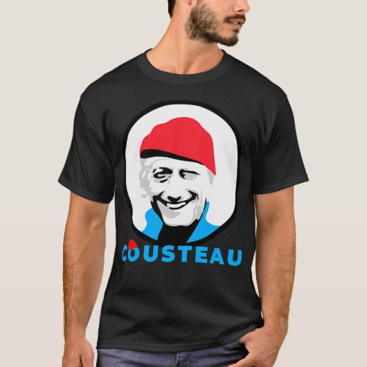 Jacques Yves Cousteau T-Shirt (Vorderseite)