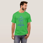 Jacques Yves Cousteau Zitat T-Shirt (Vorne ganz)