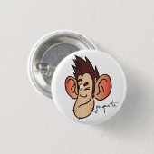 jacquette Augenzwinkernveränderung Button (Vorne & Hinten)