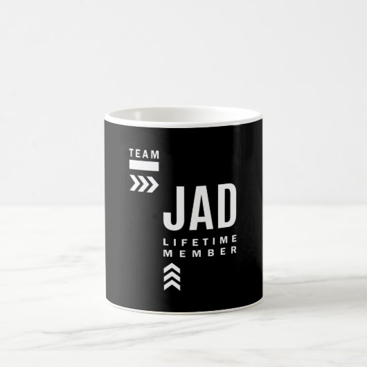 Jad Personalisiert Name Birthday Gift Kaffeetasse (Mittel)