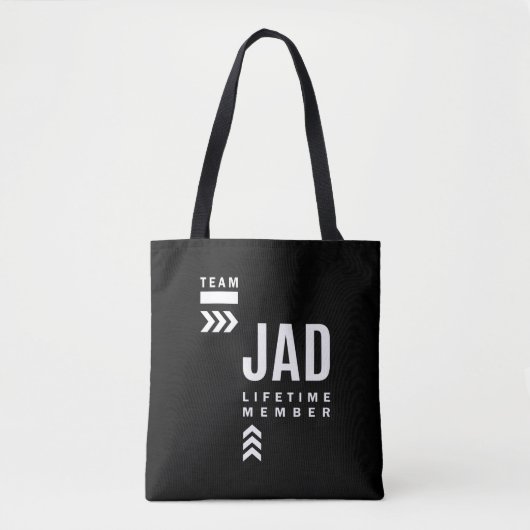 Jad Personalisiert Name Birthday Gift Tasche (Vorderseite)