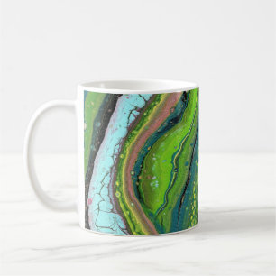Jada 3 Crazy Green Abstrakte Tasse