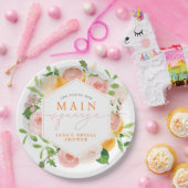 JADA Citrus Fruit Main Squeeze Brautparty Pappteller (Party)