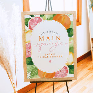 JADA Citrus Fruit Main Squeeze Brautparty Poster