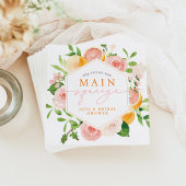 JADA Citrus Fruit Main Squeeze Brautparty Serviette