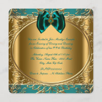 Jade and Gold Birthday Party