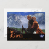 JADE & ARRA - LIEBE-Post-Karte Postkarte (Vorne/Hinten)