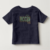 Jade Art Deco ACCIO™ Spell Graphic Kleinkind T-shirt (Vorderseite)