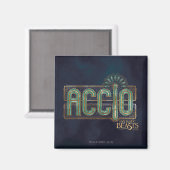 Jade Art Deco ACCIO™ Spell Graphic Magnet (Vorderseite/Rückseite)