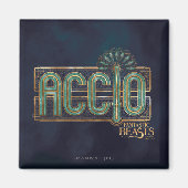 Jade Art Deco ACCIO™ Spell Graphic Magnet (Vorne)