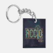 Jade Art Deco ACCIO™ Spell Graphic Schlüsselanhänger (Vorderseite links)