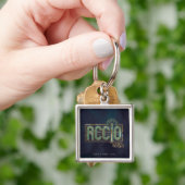 Jade Art Deco ACCIO™ Spell Graphic Schlüsselanhänger (Hand)