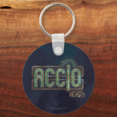Jade Art Deco ACCIO™ Spell Graphic Schlüsselanhänger (Vorderseite)